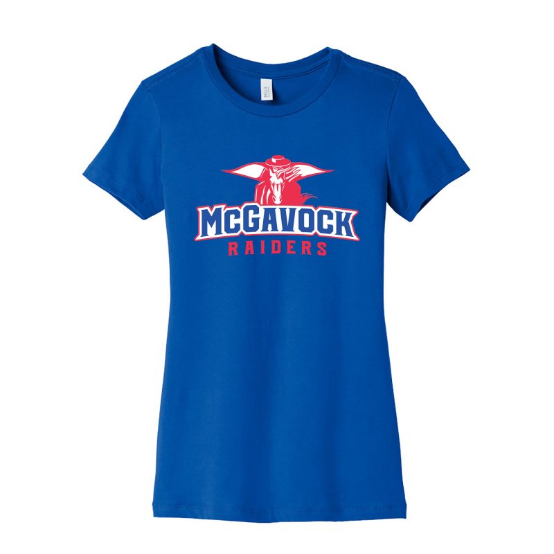 McGavock Raiders Logo Fitted Tee - 615ActiveWear